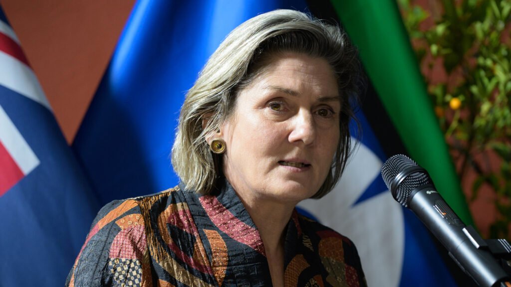 La Subsecretaria de Relaciones Exteriores de Australia, Katrina Cooper.