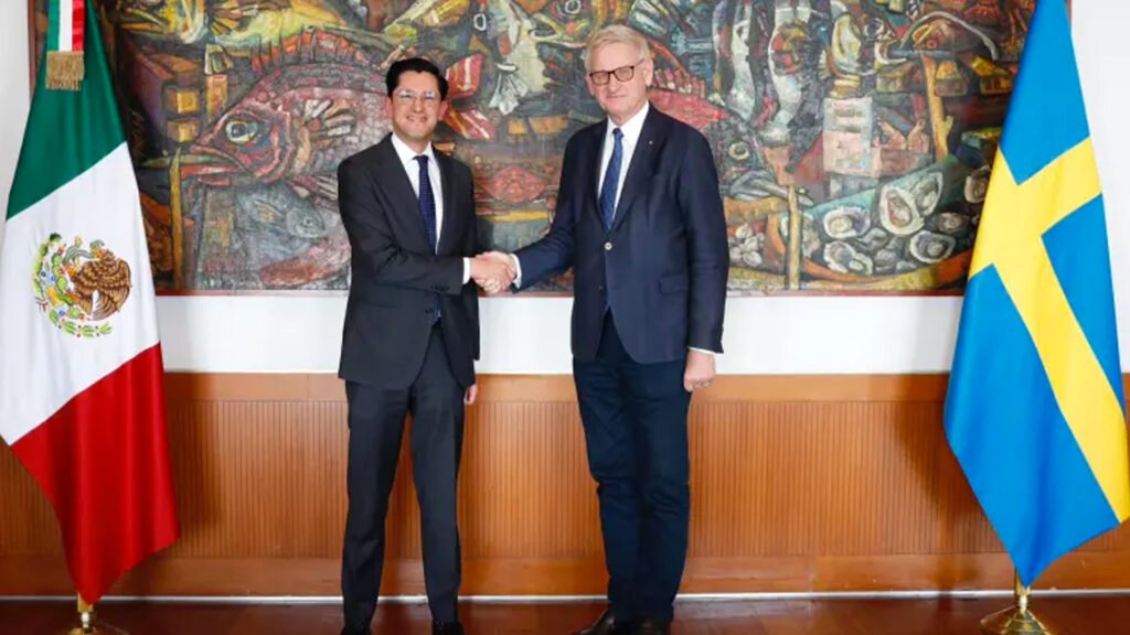 La inversión conjunta de Dinamarca, Finlandia, Noriuega y Suecia en Mexico supera los 5 mil millones de dólares, afirmo el Canciller de Mexico.